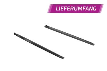 CSR Seitenschweller mit ABE für BMW 4er (F32, F33, F36) SS550-C Carbon Look glänzend (keine Lackierung erforderlich)
