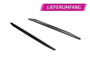 CSR Seitenschweller mit ABE für Mercedes Benz C-Klasse W206 / S206 SS552-S schwarz matt strukturiert (keine Lackierung erforderlich)