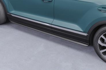CSR Seitenschweller mit ABE für VW T-Roc (A1) SS556-L Lackierung erforderlich (schwarz matt)