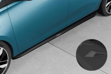 CSR Seitenschweller mit ABE für Renault Zoe SS561-S schwarz matt strukturiert (keine Lackierung erforderlich)