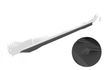 CSR Seitenschweller für Dodge Challenger (3.Gen) SS565-L schwarz matt (Lackierung erforderlich)