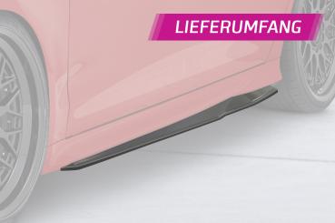 CSR Seitenschweller mit ABE für Ford Mondeo MK5 (BA7) ST-Line SS566-L schwarz matt (Lackierung erforderlich)