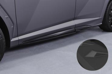 CSR Seitenschweller mit ABE für Hyundai Tucson 4 (NX4) N-Line SS570-S schwarz matt strukturiert (keine Lackierung erforderlich)