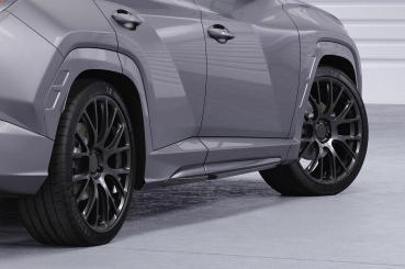 CSR Seitenschweller mit ABE für Hyundai Tucson 4 (NX4) N-Line SS570-S schwarz matt strukturiert (keine Lackierung erforderlich)