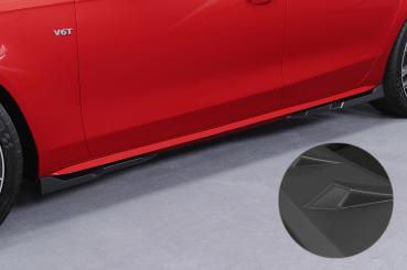 CSR Seitenschweller mit ABE für Audi A4 / S4 B8 (Typ 8K) SS571-L Lackierung erforderlich (schwarz matt)