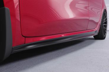 CSR Seitenschweller mit ABE für Kia Ceed / Pro Ceed (JD) GT SS576-L schwarz matt (Lackierung erforderlich)