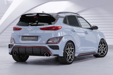 CSR Seitenschweller mit ABE für Hyundai Kona (1.Gen) N/N-Line SS577-S schwarz matt strukturiert (keine Lackierung erforderlich)