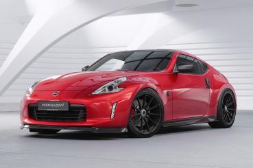 CSR Seitenschweller mit ABE für Nissan 370Z (Z34) SS579-C Carbon Look Hochglanz (keine Lackierung erforderlich)