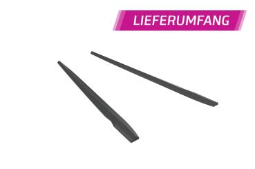 CSR Seitenschweller mit ABE für Ford Focus MK4 ST / ST-Line SS580-C Carbon Look Hochglanz (keine Lackierung erforderlich)