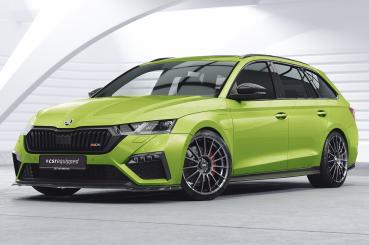 CSR Seitenschweller mit ABE für Skoda Octavia 4 SS587-S schwarz matt strukturiert (keine Lackierung erforderlich)