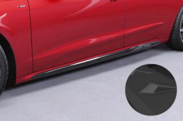 CSR Seitenschweller mit ABE für Audi A7 C8 S-Line / S7 C8 (Typ 4K/F2) SS591-S Strukturiert schwarz matt (keine Lackierung erforderlich)