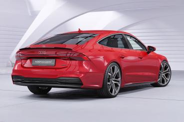 CSR Seitenschweller mit ABE für Audi A7 C8 S-Line / S7 C8 (Typ 4K/F2) SS591-C Carbon Look glänzend (keine Lackierung erforderlich)