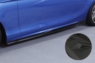 CSR Seitenschweller mit ABE für BMW 1er F21 M-Paket SS592-M Carbon Look matt strukturiert (keine Lackierung erforderlich)