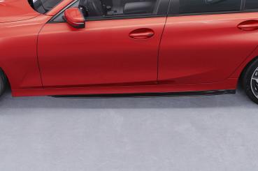 CSR Seitenschweller mit ABE für BMW 3er G20 / G21 SS594-L schwarz matt (Lackierung erforderlich)