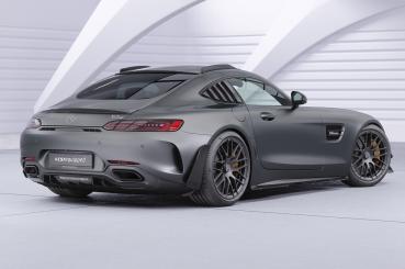 CSR Seitenschweller mit ABE für Mercedes Benz AMG GT (190) SS598-S Strukturiert schwarz matt (keine Lackierung erforderlich)