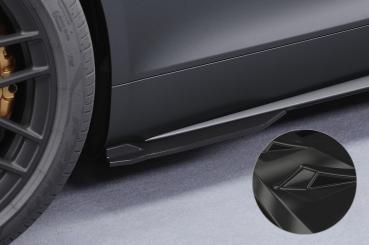 CSR Seitenschweller mit ABE für Mercedes Benz AMG GT (190) SS598-G Glossy schwarz glänzend (keine Lackierung erforderlich)