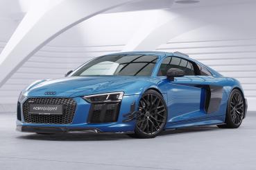 CSR Seitenschweller mit ABE für Audi R8 (Typ 4S) SS599-G Glossy schwarz Hochglanz (keine Lackierung erforderlich)
