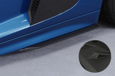 CSR Seitenschweller mit ABE für Audi R8 (Typ 4S) SS600-M Carbon Look matt strukturiert (keine Lackierung erforderlich)