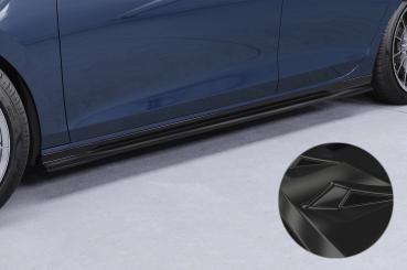 CSR Seitenschweller mit ABE für VW Golf 8 Variant SS605-G Glossy schwarz glänzend (keine Lackierung erforderlich)