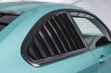 CSR Seitenscheibenblenden mit ABE für BMW 2er F22/F87 Coupe SSB003-M Carbon Look matt strukturiert (keine Lackierung erforderlich)