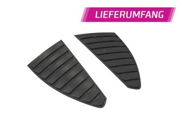 CSR Seitenscheibenblenden mit ABE für BMW 2er F22/F87 Coupe SSB003-M Carbon Look matt strukturiert (keine Lackierung erforderlich)