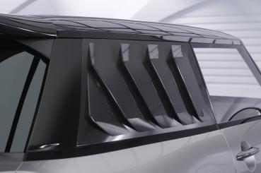 CSR Seitenscheibenblenden mit ABE für Mini F56 SSB009-L schwarz matt (Lackierung erforderlich)