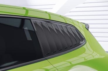 CSR Seitenscheibenblenden mit ABE für VW Scirocco 3 (Typ 13) SSB011-K Kupfer matt (keine Lackierung erforderlich)