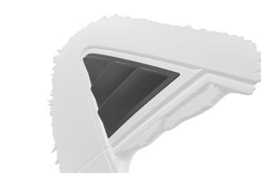 CSR Seitenscheibenblenden mit ABE für Seat Leon 3 (Typ 5F) 5-Türer SSB015-C Carbon Look Hochglanz (keine Lackierung erforderlich)