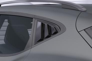 CSR Seitenscheibenblenden mit ABE für Cupra Formentor SSB016-G Glossy schwarz glänzend (keine Lackierung erforderlich)