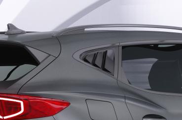 CSR Seitenscheibenblenden mit ABE für Cupra Formentor SSB016-G Glossy schwarz glänzend (keine Lackierung erforderlich)