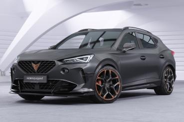 CSR Seitenscheibenblenden mit ABE für Cupra Formentor SSB016-G Glossy schwarz glänzend (keine Lackierung erforderlich)