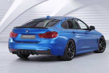 CSR Seitenscheibenblenden mit ABE für BMW 4er F36 Gran Coupe SSB017-L Lackierung erforderlich (schwarz matt)