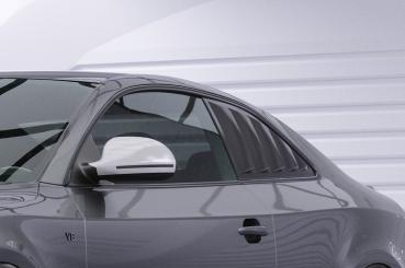 CSR Seitenscheibenblenden mit ABE für Audi A5 / S5 / RS5 (8T) Coupe SSB019-C Carbon Look Hochglanz (keine Lackierung erforderlich)