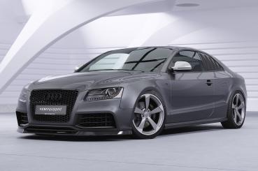 CSR Seitenscheibenblenden mit ABE für Audi A5 / S5 / RS5 (8T) Coupe SSB019-C Carbon Look Hochglanz (keine Lackierung erforderlich)