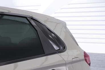CSR Seitenscheibenblenden mit ABE für Hyundai I30 (PD) Schrägheck SSB024-L schwarz matt (Lackierung erforderlich)