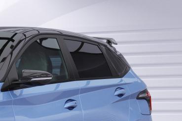 CSR Seitenscheibenblenden mit ABE für Hyundai I20 (BC3) SSB030-L schwarz matt (Lackierung erforderlich)