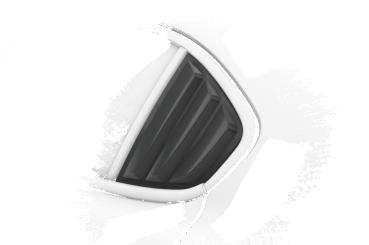 CSR Seitenscheibenblenden mit ABE für Alfa Romeo Giulia (Typ 952) SSB033-C Carbon Look Hochglanz (keine Lackierung erforderlich)