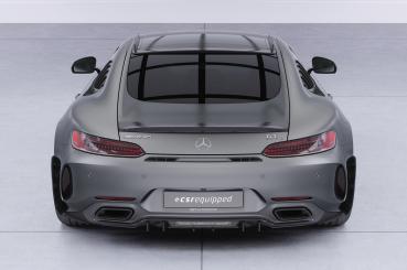 CSR Seitenscheibenblenden mit ABE für Mercedes-Benz AMG GT (190) SSB036-L Lackierung erforderlich (schwarz matt)