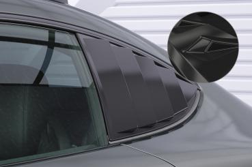 CSR Seitenscheibenblenden mit ABE für Mercedes-Benz AMG GT (190) SSB036-G Glossy schwarz glänzend (keine Lackierung erforderlich)