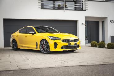 ST Tieferlegungs Sportfedern – VA 30 mm / HA 30 mm | ST Federn 30/30 für Kia Stinger, Typ CK bis 1190 kg VA- Achslast