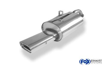 Fox Endschalldämpfer für Toyota Paseo Typ L5 – 160x80 mm (Typ 53)