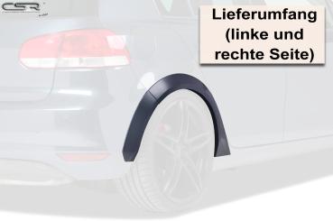 CSR Kotflügelverbreiterung hinten für VW Golf 6 VB016