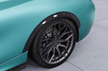 CSR Kotflügelverbreiterung für BMW 2er F22/F23 VB034-M Carbon Look matt strukturiert (keine Lackierung erforderlich)