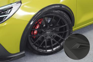 CSR Kotflügelverbreiterung für Hyundai I30 (PD) VB035-M Carbon Look matt strukturiert (keine Lackierung erforderlich)