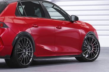 CSR Kotflügelverbreiterung für Opel Astra L VB037-M Carbon Look matt strukturiert (keine Lackierung erforderlich)