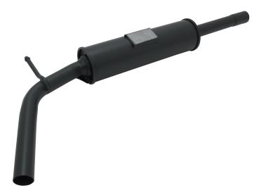 Novus Sport Vorschalldämpfer Gruppe N für Seat Ibiza 6J / Skoda Fabia 5J / VW Polo 9N/9N3/6R – 1.4 & 1.6 – Anschlussmaß 45 mm, EG-Betriebserlaubnis