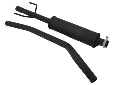 Novus Sport Vorschalldämpfer Gruppe N für Opel Corsa C – 1.2 / 1.4 / 1.8 – Anschlussmaß 45 mm, EG-Betriebserlaubnis