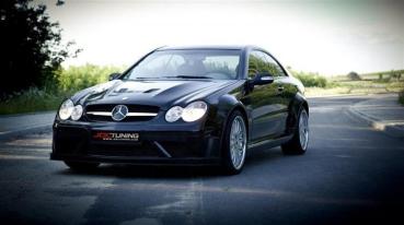 Maxton Design BODYKIT + Motorhaube für MERCEDES CLK W209 BLACK SERIES LOOK