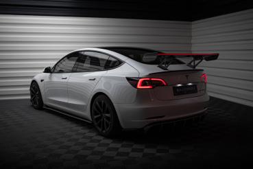 Maxton Design Carbon Spoiler + LED für Tesla Model 3