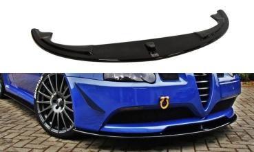 Maxton Design Cup Spoilerlippe Front Ansatz für Alfa Romeo 147 GTA (2002–2010) – ABS Kunststoff schwarz Hochglanz, mit ABE